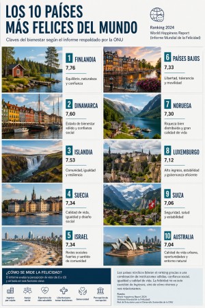 Por qu&eacute; Finlandia es el pa&iacute;s m&aacute;s feliz del mundo: datos, cultura y modelo social