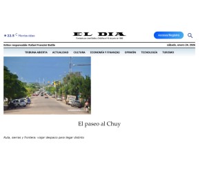El paseo al Chuy: un viaje por rutas alternativas, sierras y frontera