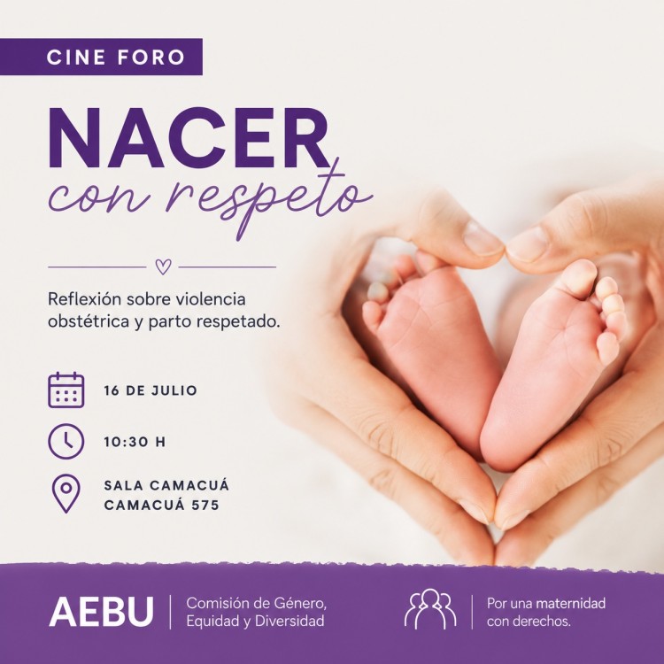 AEBU promueve un cine foro sobre violencia obst&eacute;trica y derechos humanos
