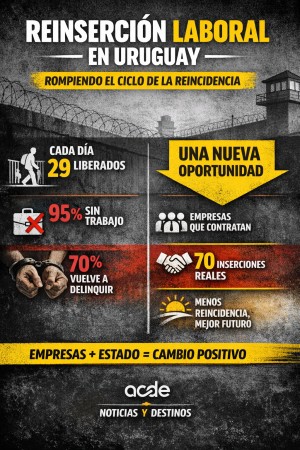 Trabajar despu&eacute;s de la c&aacute;rcel: el puente que empieza a construir el sector empresarial
