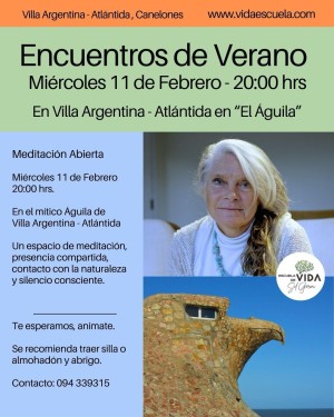 Meditaci&oacute;n abierta en Villa Argentina &ndash; Atl&aacute;ntida