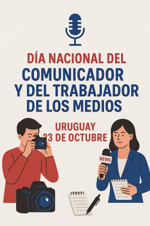 Comunicar con verdad en tiempos de algoritmos: homenaje al D&iacute;a del periodista y comunicador en Uruguay