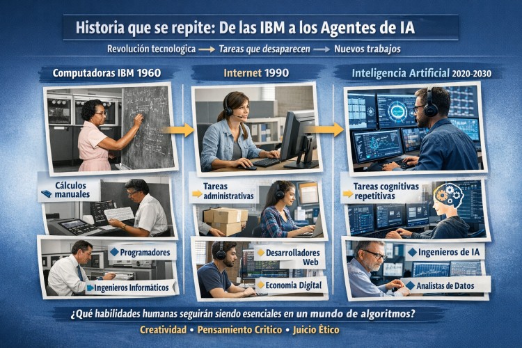 &ldquo;De las matem&aacute;ticas de la NASA a los agentes de IA: la pregunta que vuelve sobre el futuro del trabajo humano&rdquo;