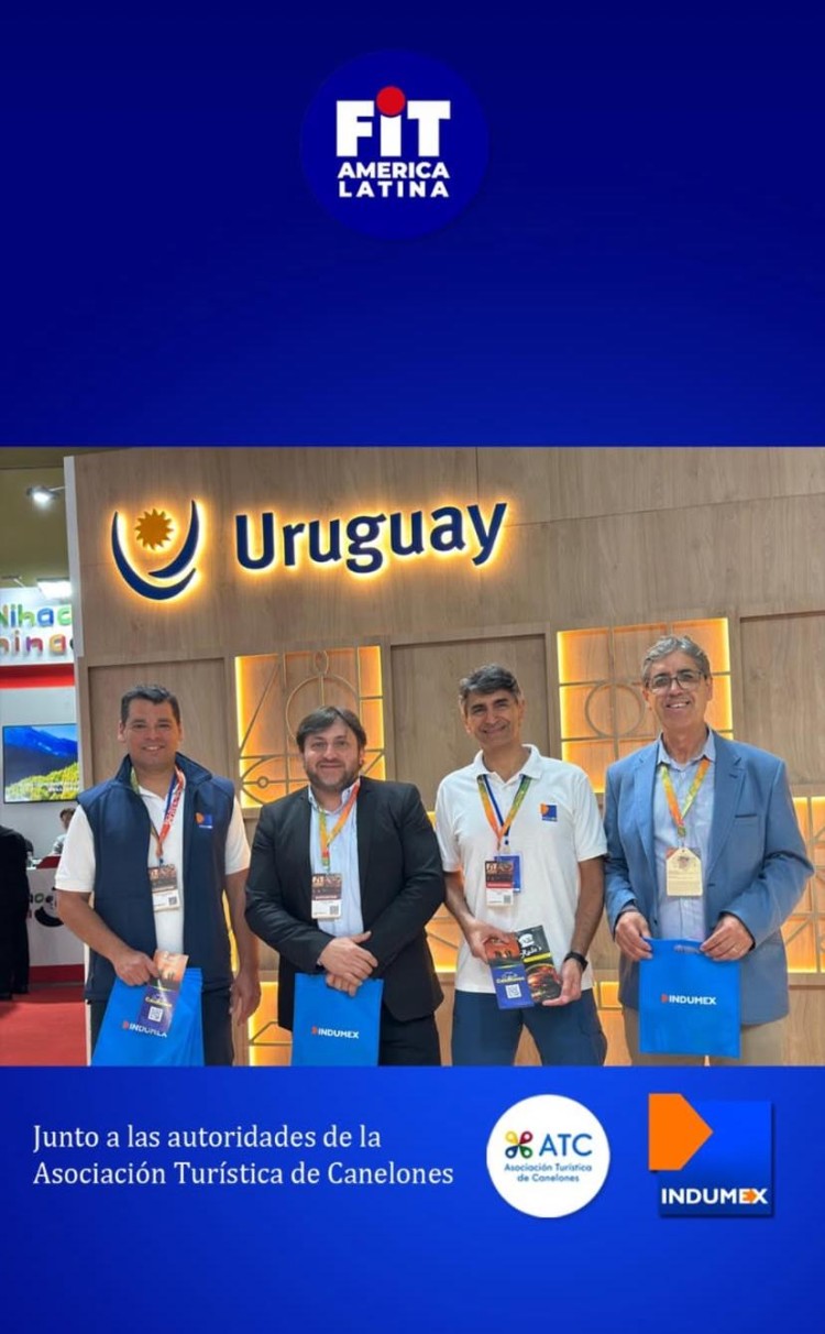 Indumex refuerza su alianza con la Asociaci&oacute;n Tur&iacute;stica de Canelones y se consolida como socio estrat&eacute;gico en la FIT 2025