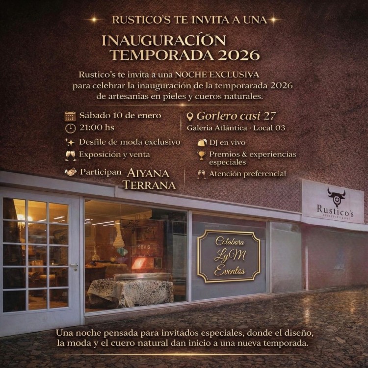 Rustico&rsquo;s apuesta al cuero premium y lanza la temporada 2026 con desfile y ventas exclusivas