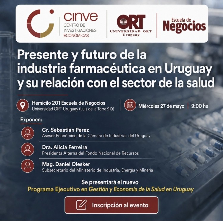 Expertos debatir&aacute;n sobre salud e industria farmac&eacute;utica en Montevideo