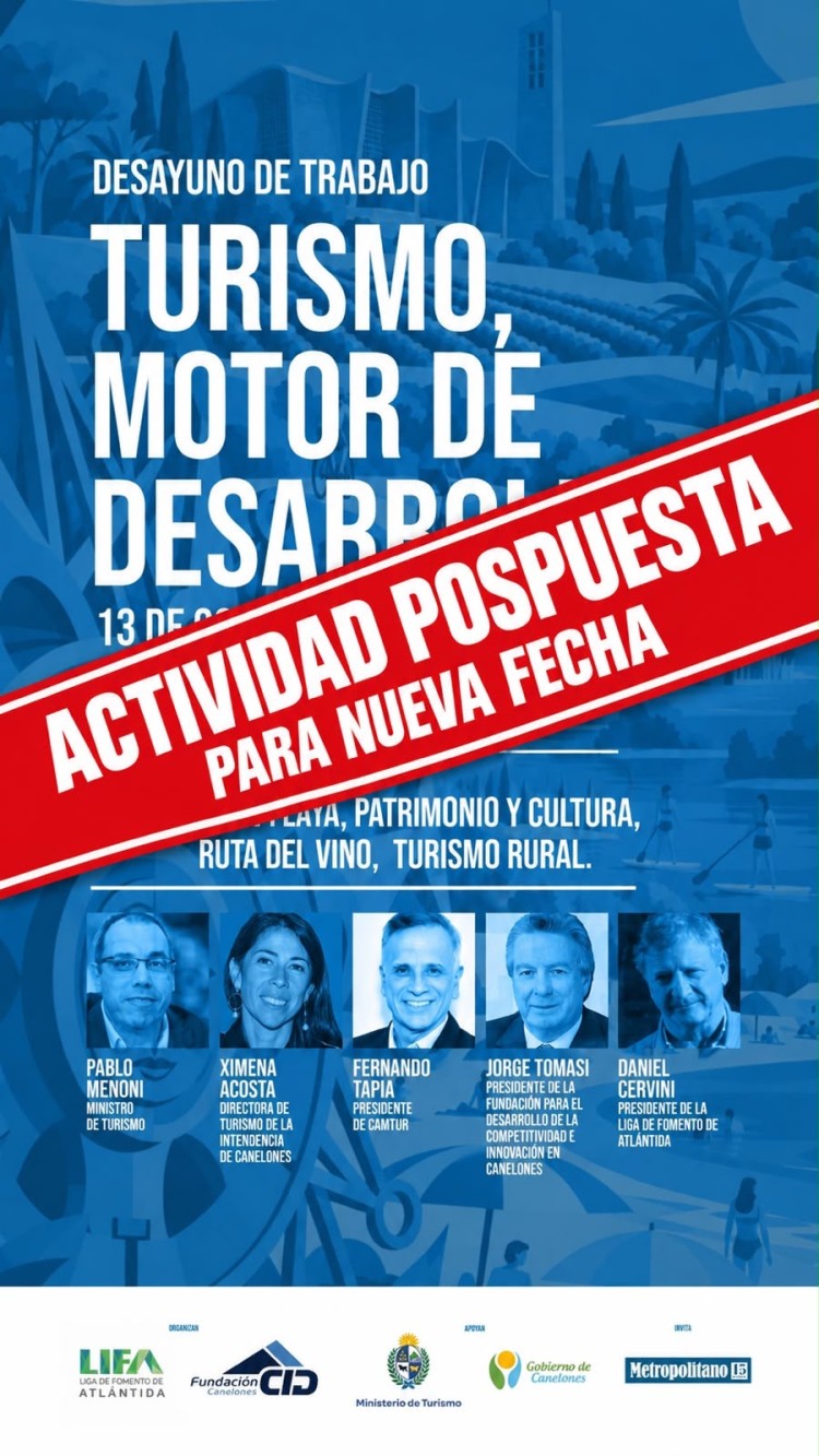 La liga de fomento de Atl&aacute;ntida invita a conversatorio sobre inversi&oacute;n y desarrollo en Canelones.