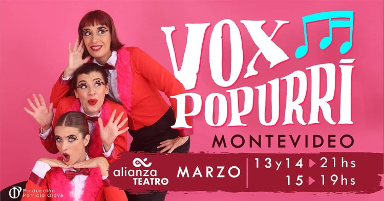 Vox Popurri en Uruguay: fechas, entradas y todo sobre su debut en Montevideo 2026