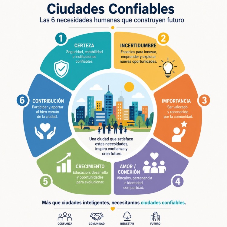 Ciudades vulnerables: las seis necesidades humanas que construyen confianza y futuro
