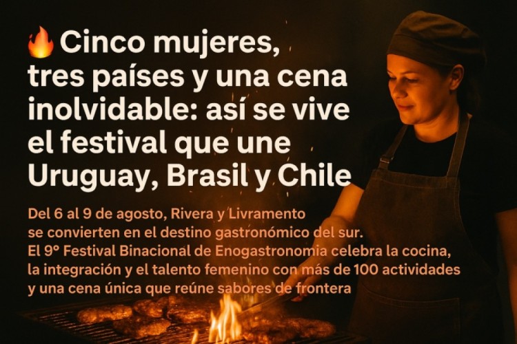 El festival que une Uruguay, Brasil y Chile a trav&eacute;s del fuego y la gastronom&iacute;a